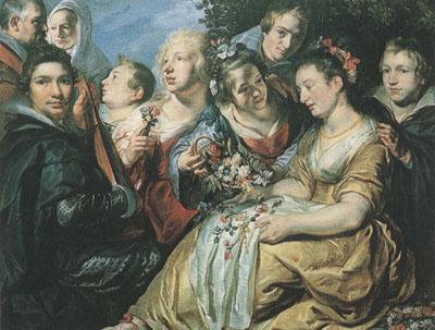 Peter Paul Rubens The Artist with the Van Noort Family (MK01) Sweden oil painting art